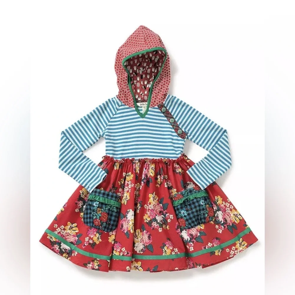 NWT Girls Matilda Jane Choose you own path A Merry Day Dress Size 2 New With Tag